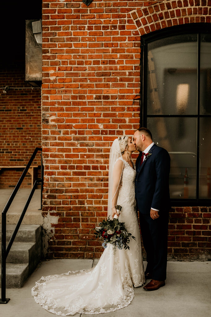 Congdon Yards Outside couple by window