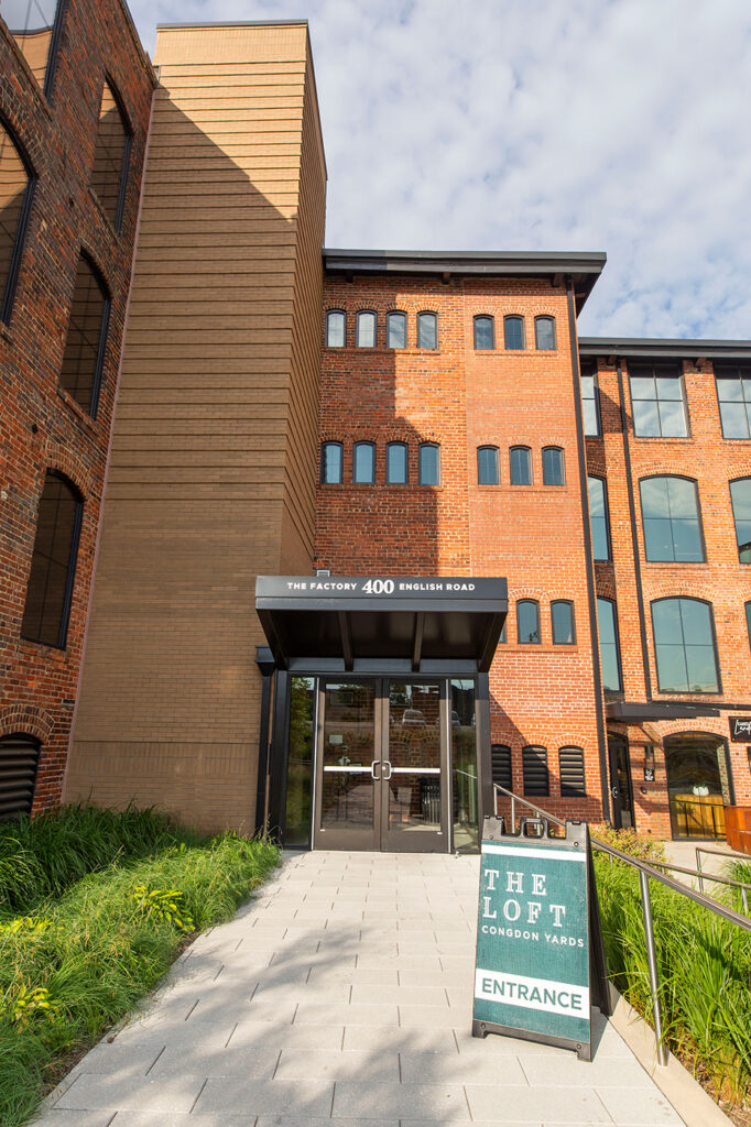 Congdon Yards Outside the loft entrance