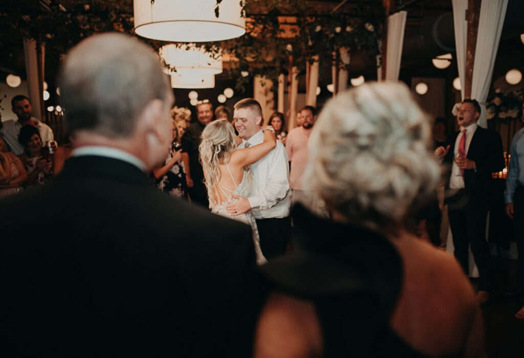 Congdon Yards Pine Room at the Loft first dance intimate