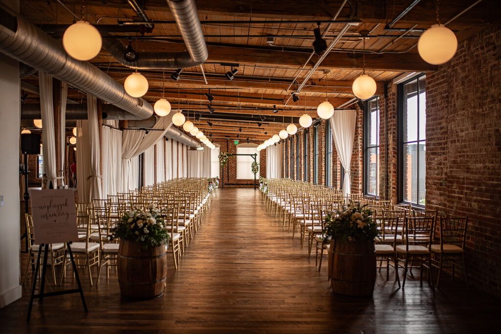 Congdon Yards The Loft Linen Room ambient lighting