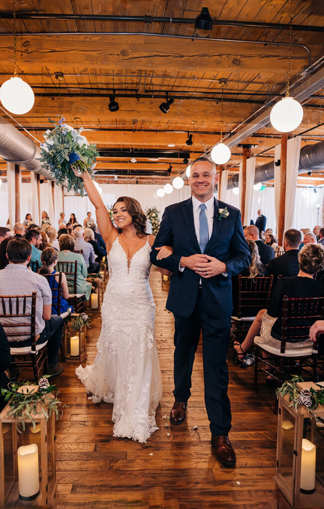 Congdon Yards The Loft Linen Room couple exiting