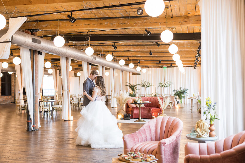 Congdon Yards The Loft Linen Room dancing couple