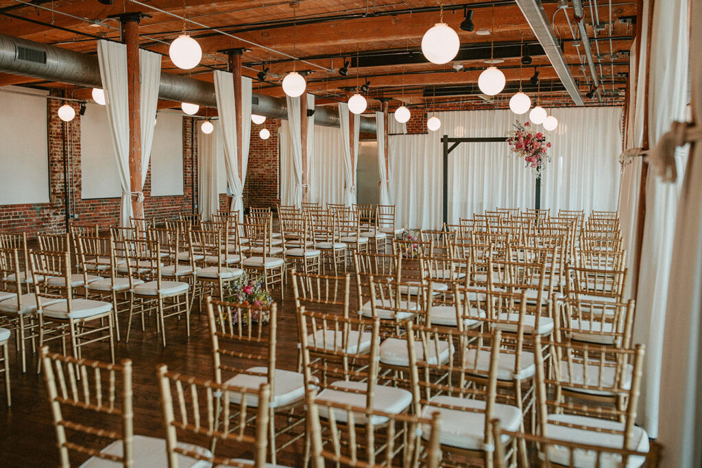 Congdon Yards The Loft Linen Room seating plan